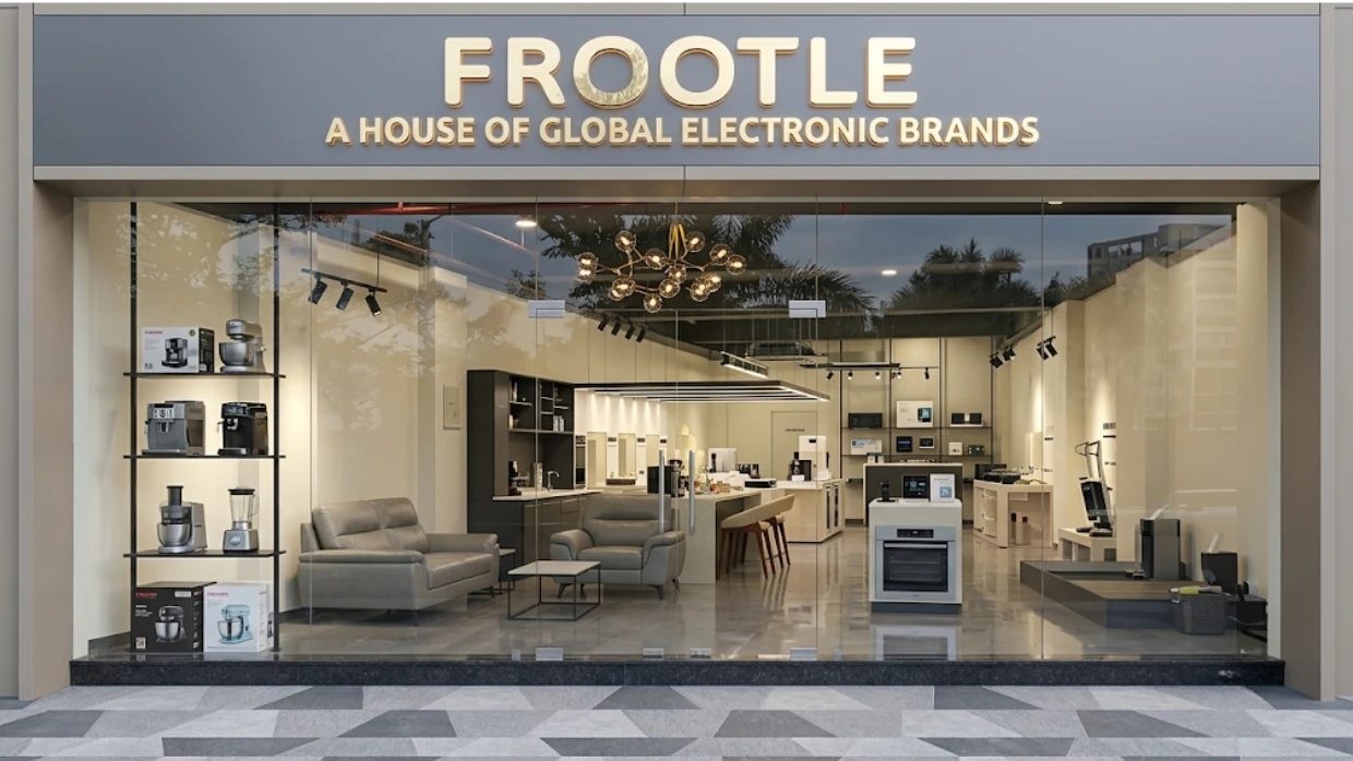 Frootle India flagship experience store showroom and premium appliance display